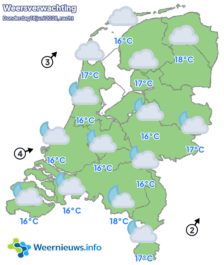 Weerkaart